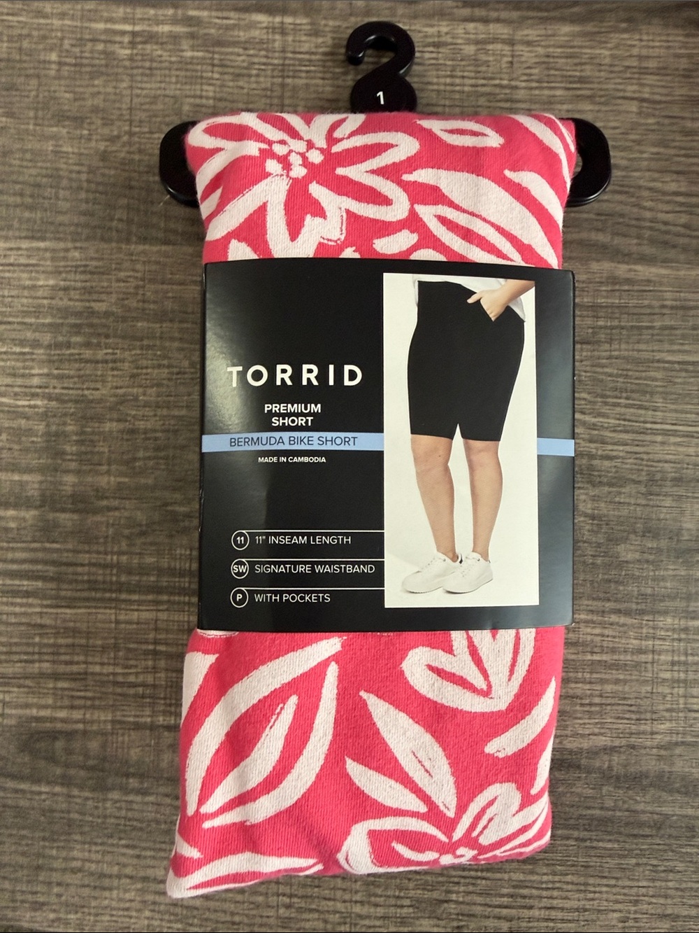 NWT Torrid Bermuda Bike Short Sz 1/1X/14-16